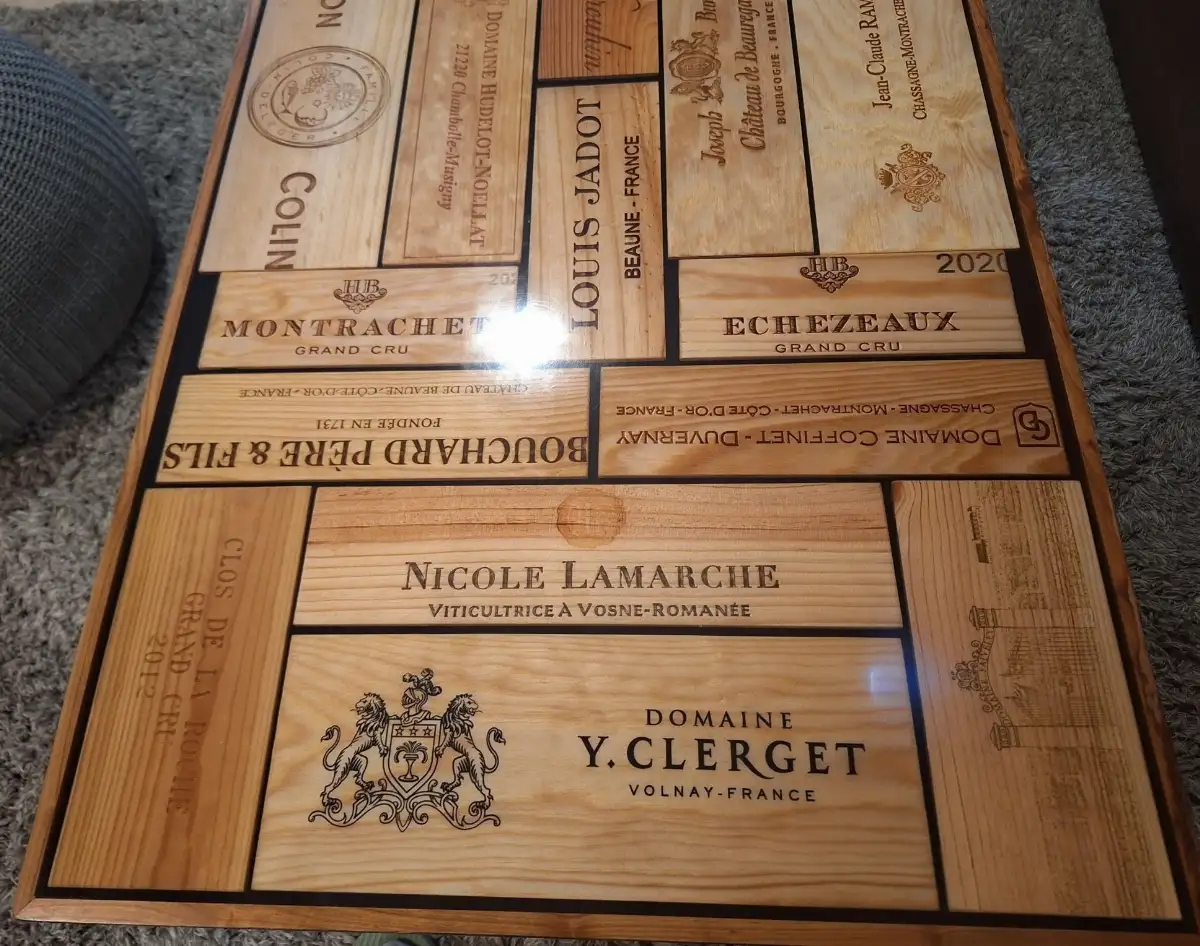 Table basse bourguignone