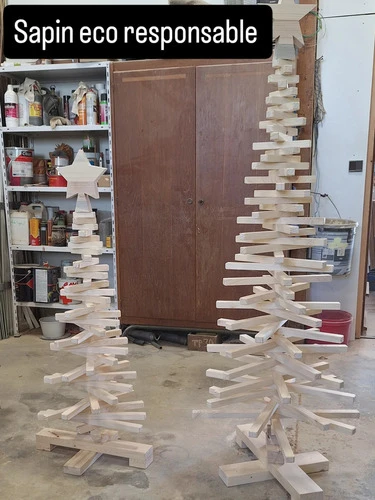 Sapin de Noël en sapin