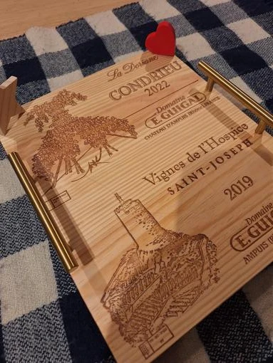 Plateau apéro/fromage XL "carrée"